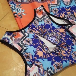 my michelle sleeveless skater dress